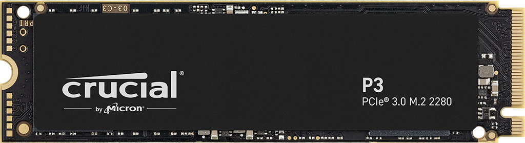 Crucial P3 1TB PCIe M.2 2280 SSD