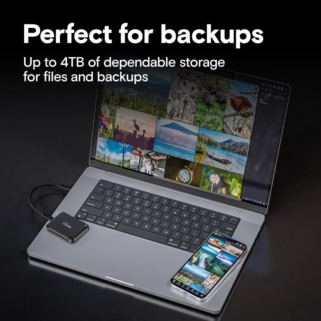 Crucial X9 4TB Portable SSD