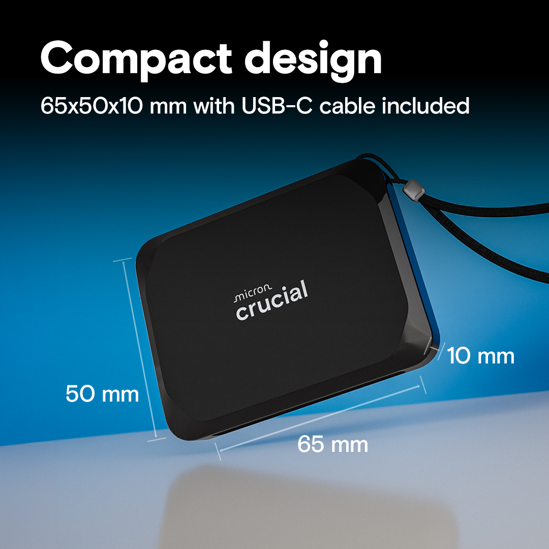 Crucial X9 4TB Portable SSD