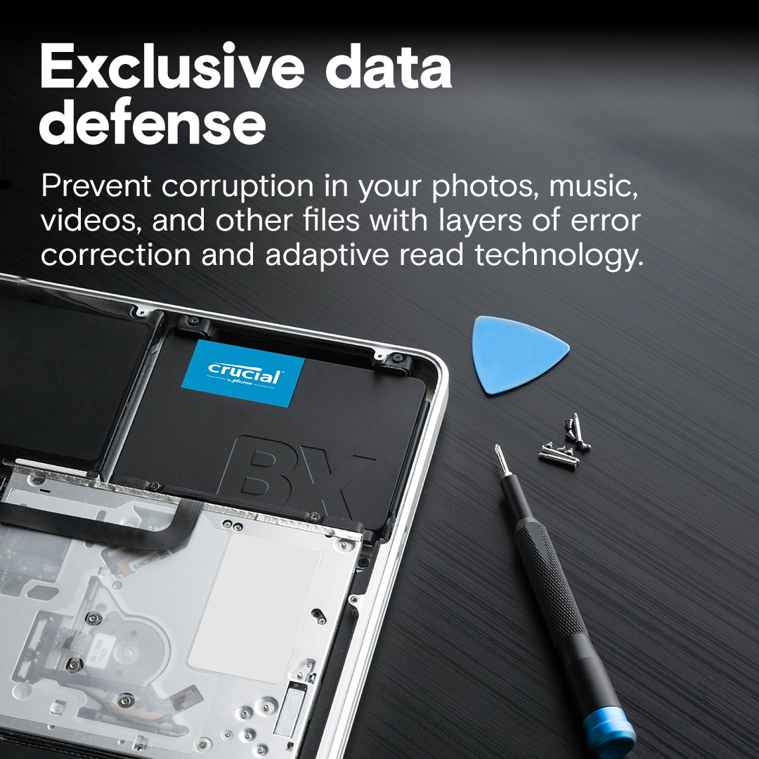 Crucial BX500 240GB 3D NAND SATA 2.5-inch SSD
