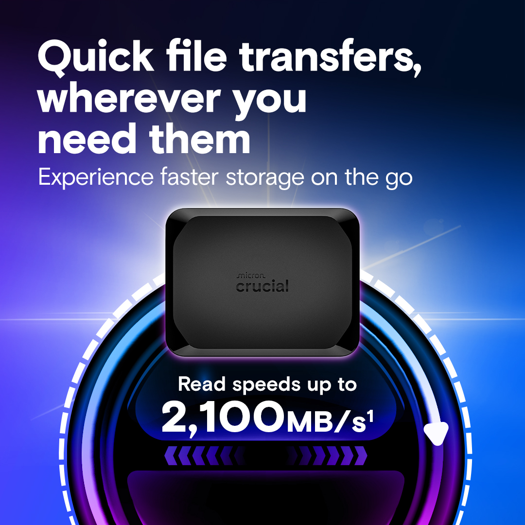 Crucial X10 4TB Portable SSD