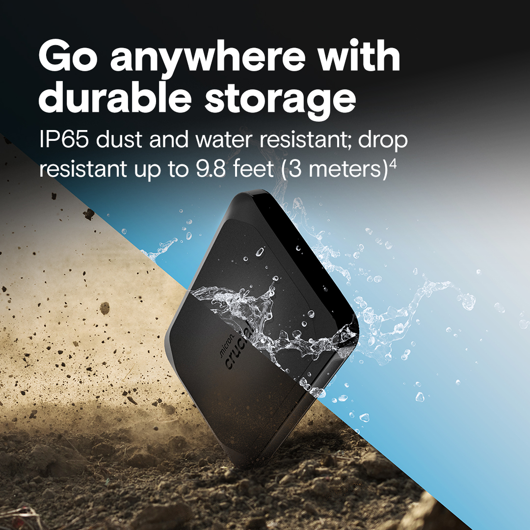 Crucial X10 2TB Portable SSD