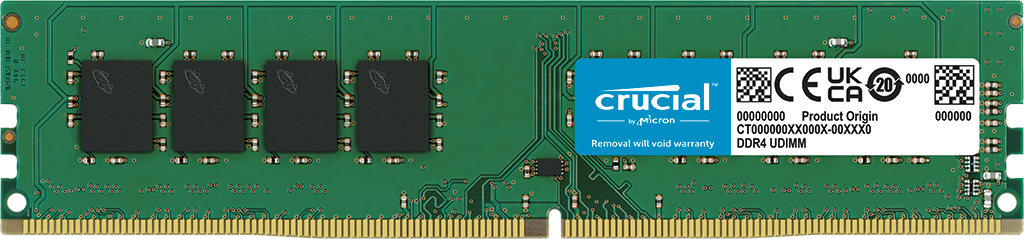 Crucial 32GB DDR4-3200 UDIMM