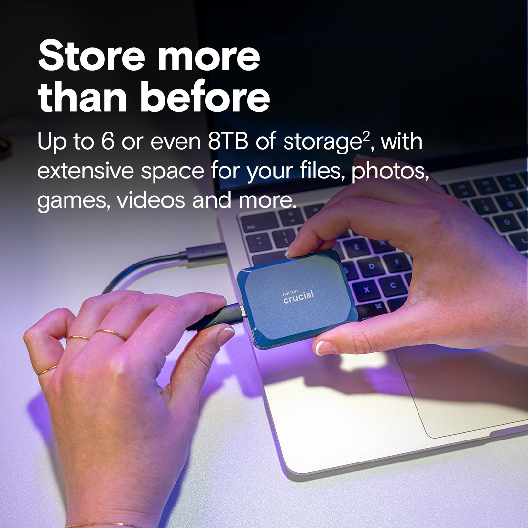 Crucial X10 8TB Portable SSD