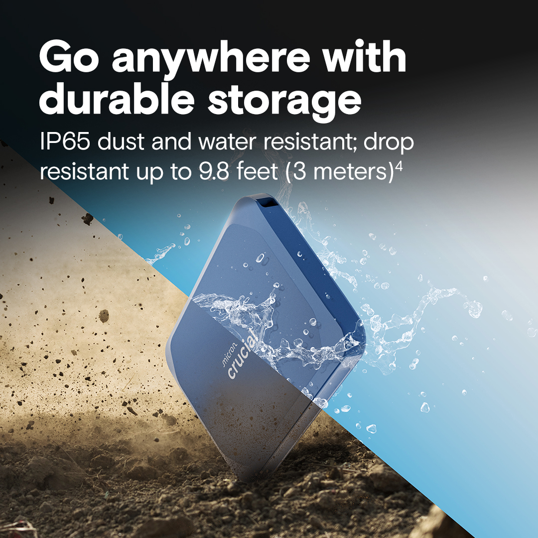 Crucial X10 4TB Portable SSD