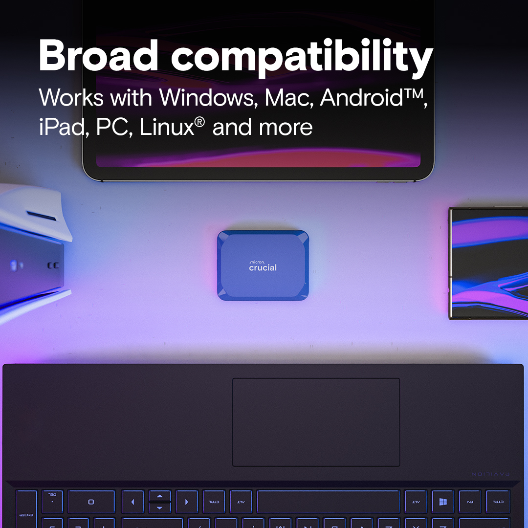 Crucial X10 4TB Portable SSD