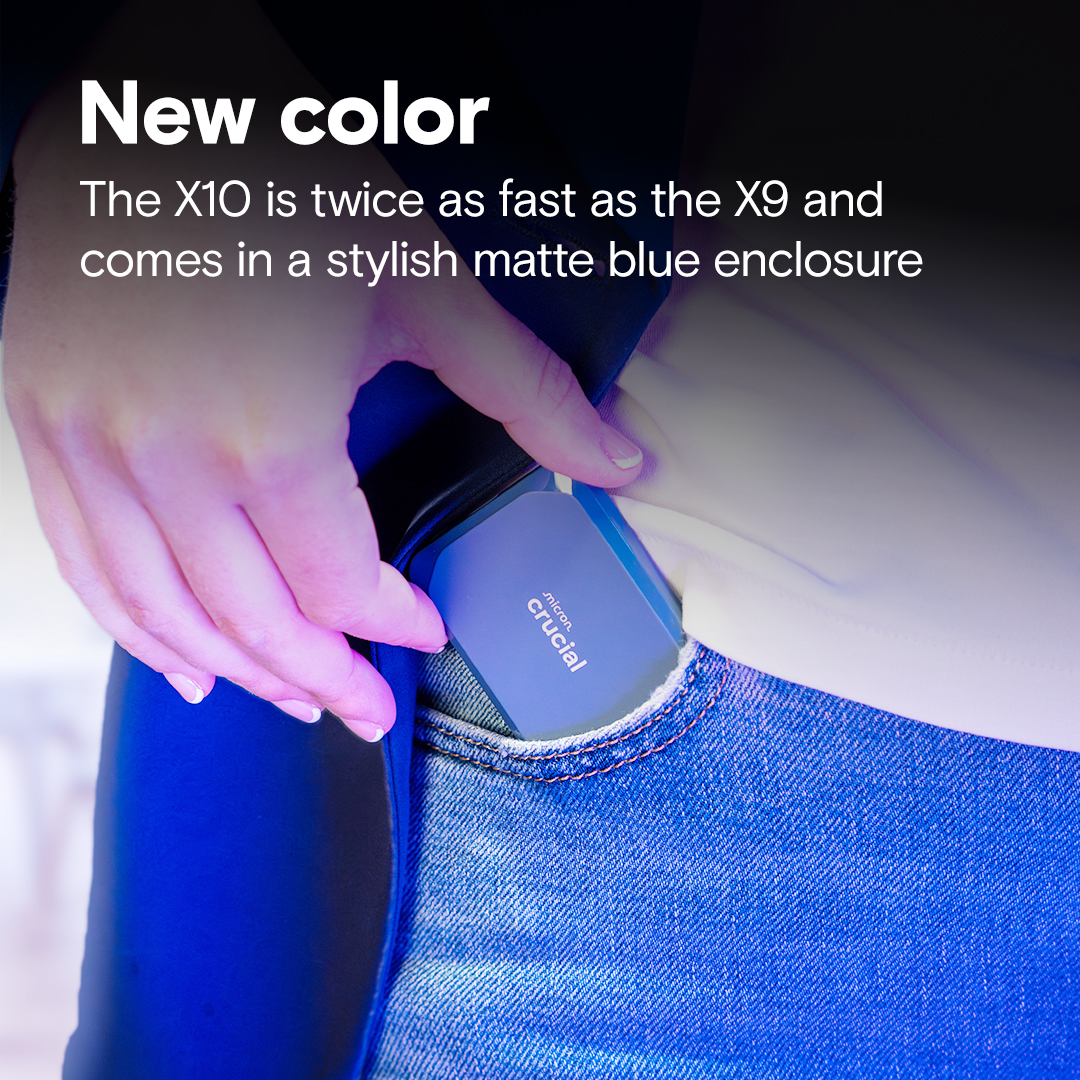 Crucial X10 4TB Portable SSD