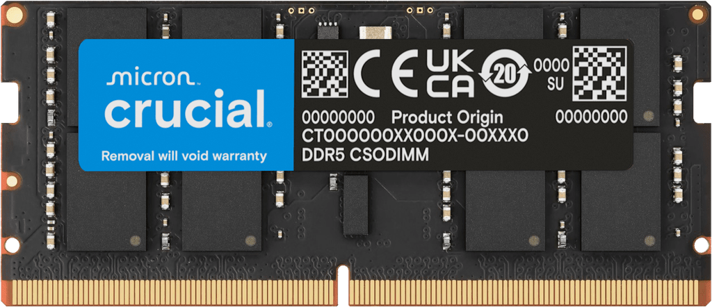 Crucial 16GB DDR5-6400 CSODIMM