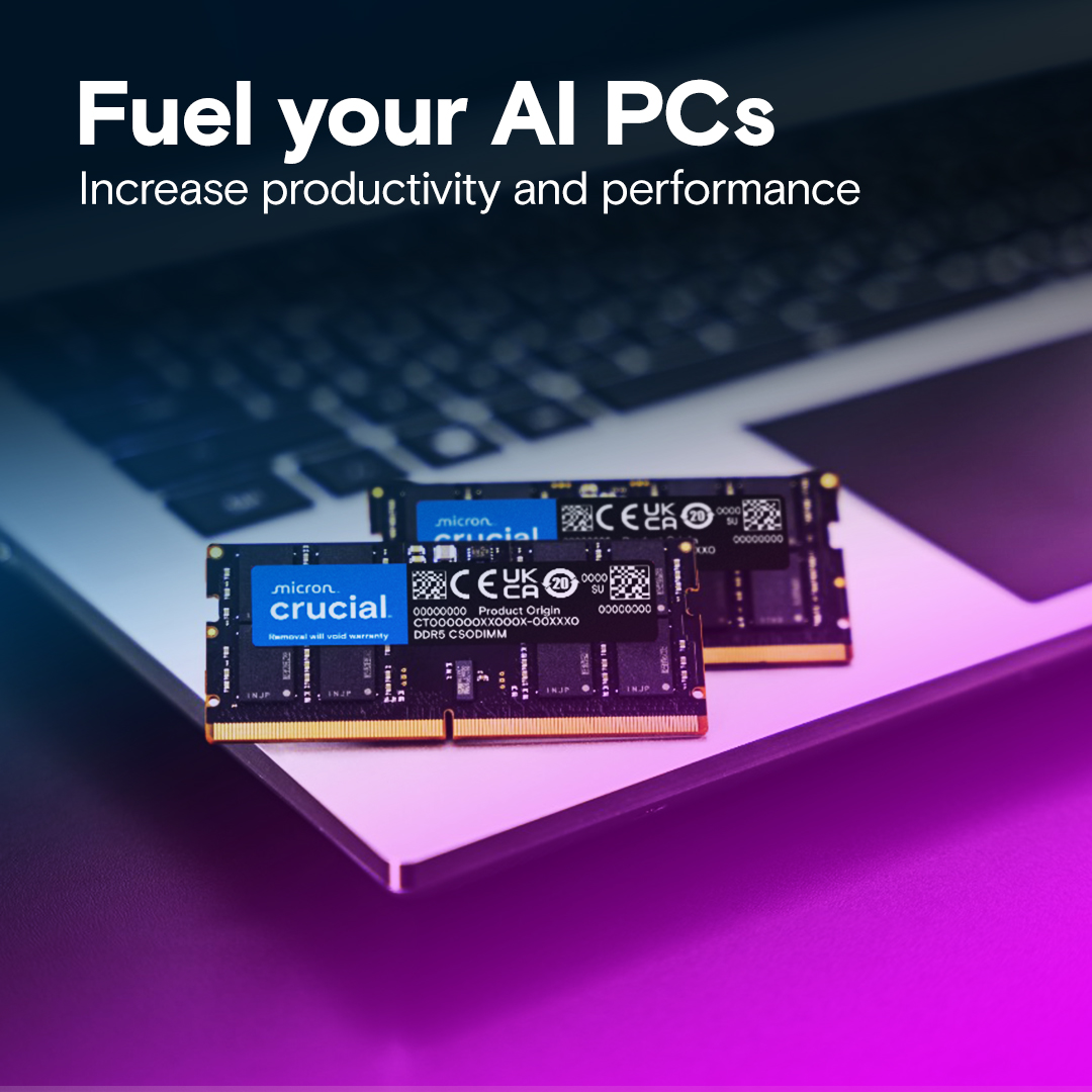 Crucial 16GB DDR5-6400 CSODIMM 6 Crucial 16GB DDR5-6400 CSODIMM