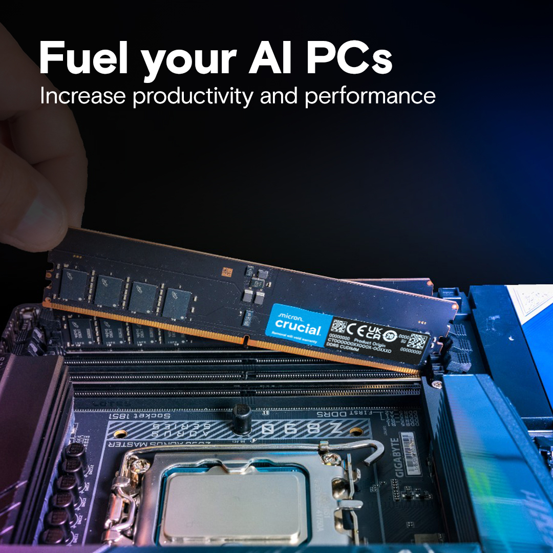 Crucial 32GB Kit (16GBx2) DDR5-6400 CUDIMM